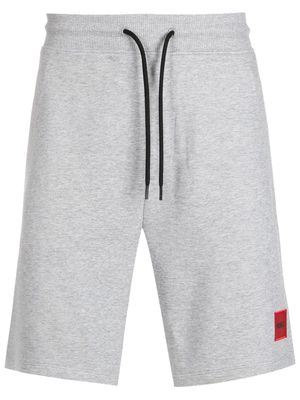 HUGO drawstring-waist shorts - Grey