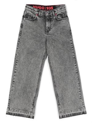 HUGO KIDS straight-leg jeans - Grey