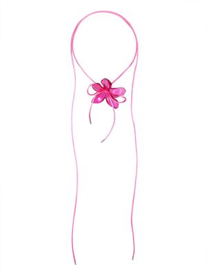 Hugo Kreit Bloom choker necklace - Pink