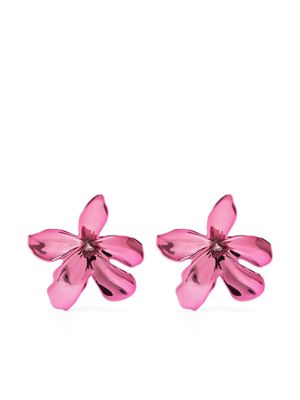 Hugo Kreit floral stud earrings - Pink