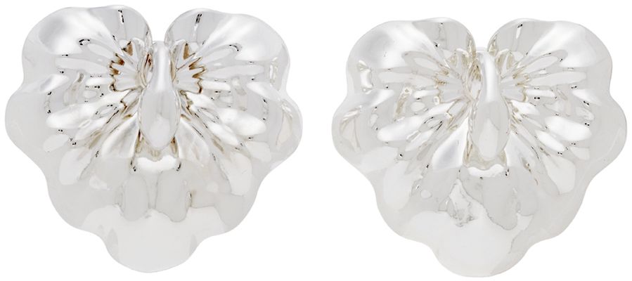 HUGO KREIT Silver Lily Earrings
