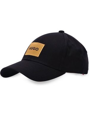HUGO logo-patch baseball cap - Black