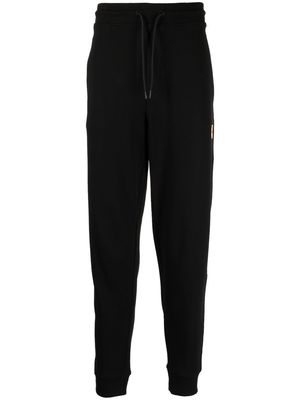 HUGO logo patch track pants - Black