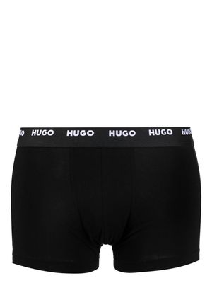 HUGO logo-waistband briefs - Multicolour