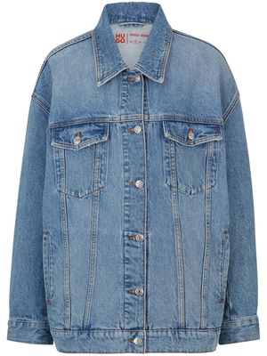 HUGO long-sleeve denim jacket - Blue