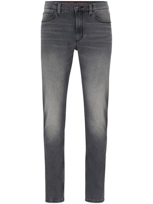HUGO mid-rise slim jeans - Grey