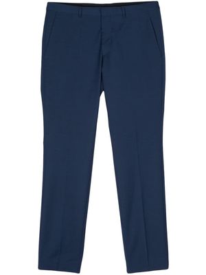 HUGO pressed-crease tapered trousers - Blue