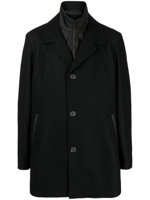 HUGO single-breasted coat - Black