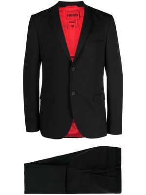 HUGO single-breasted extra slim-fit suit - Black