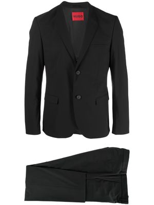 HUGO single-breasted suit set - Black