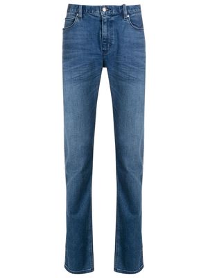 HUGO slim-fit stonewashed jeans - Blue