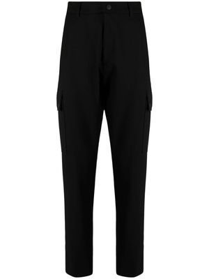 HUGO tailored straight-leg trousers - Black