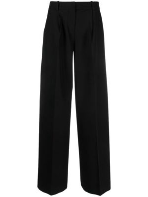 HUGO tailored wide-leg trousers - Black