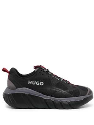 HUGO Xeno Runn panelled sneakers - Black