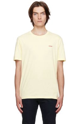 Hugo Yellow Bonded T-Shirt