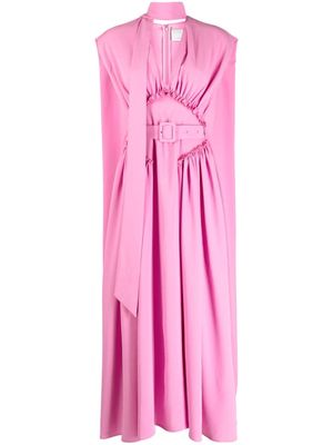 Huishan Zhang Alma belted-waist dress - Pink