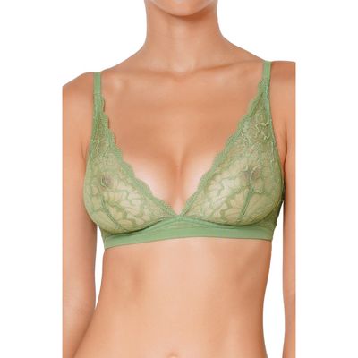 Huit Lenna Green Lace Bra 