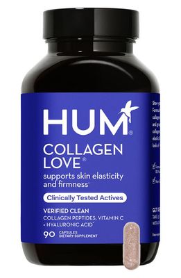 Hum Nutrition Collagen Love Skin Firming Supplement with Hyaluronic Acid & Vitamin C 