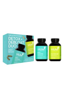 Hum Nutrition Detox & Debloat Supplement Duo in Green