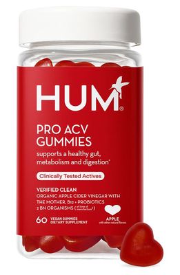 Hum Nutrition Pro ACV Gummies Supplement in Red 