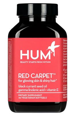Hum Nutrition Red Carpet® Glowing Skin and Hair Dietary Supplement