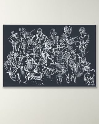 'Human Blueprint' Wall Art