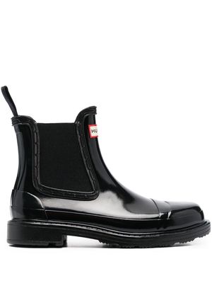 Hunter elasticated side-panel boots - Black