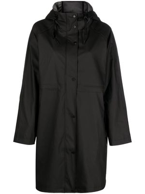 Hunter hooded parka coat - Black