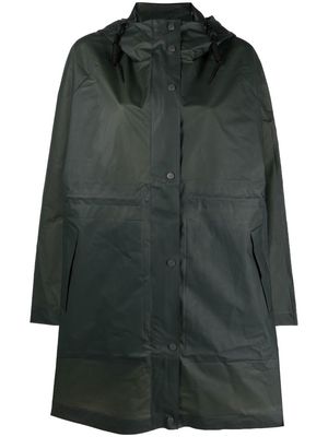 Hunter hooded zip-up parka - Green