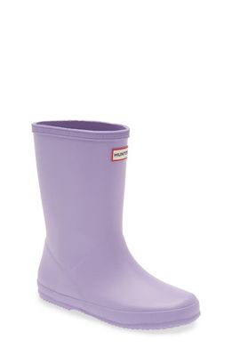 Hunter Kids' First Classic Waterproof Rain Boot in Lavender Mist