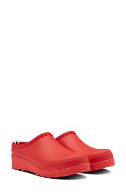 Hunter Original Play Clog in Logo Red