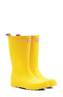 Hunter Original Play Tall Waterproof Rain Boot in Wayder Yellow
