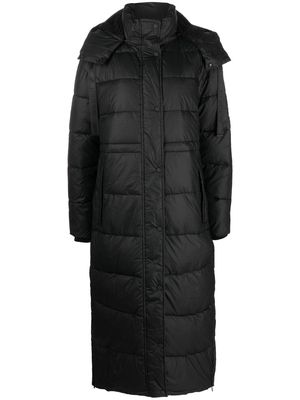 Hunter padded hooded coat - Black