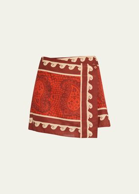 Hunting Roots Wrap Skirt