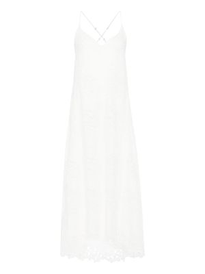 Hunza G broderie anglaise nightdress - White