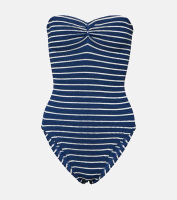 Hunza G Brooke striped swimsuit