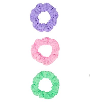 Hunza G Kids Set of three scrunchies