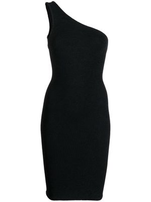 Hunza G Nancy one-shoulder dress - Black
