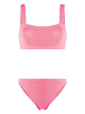 Hunza G Xandra seersucker bikini - Pink