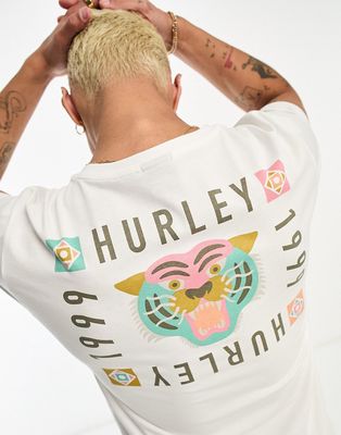 Hurley Bengal t-shirt in white
