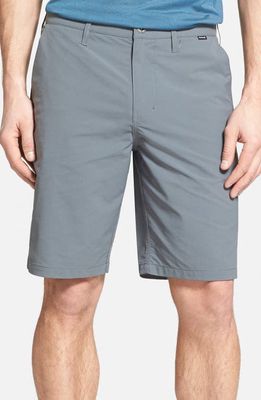 Hurley 'Dry Out' Dri-FIT Chino Shorts in Cool Grey