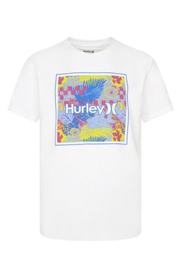 Hurley Kids' Box Fill T-Shirt in White