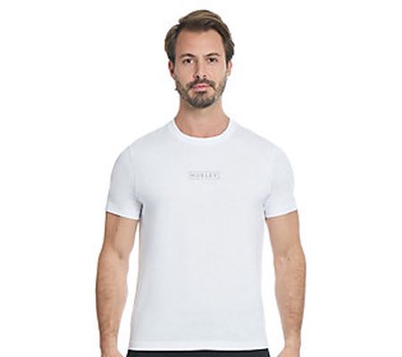 Hurley Men's Boxed Logo Cotton Graphic T-Shirt
