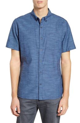 Hurley One & Only 2.0 Woven Shirt in Obsidian