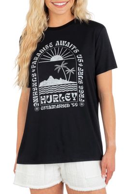 Hurley Paradise Graphic Tee in Black