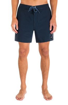 Hurley Phantom Naturals Sessions Board Shorts in Armored Navy