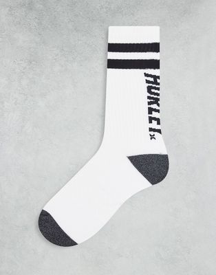Hurley Terry Extended socks in white