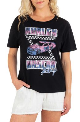 Hurley x NASCAR Cotton Graphic Tee in Black