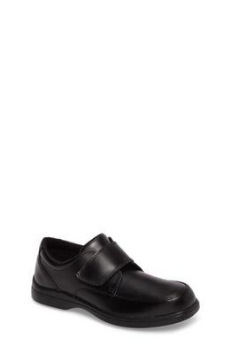 Hush Puppies Hush Puppies Gavin Front Strap Dress Shoe in Black Leather