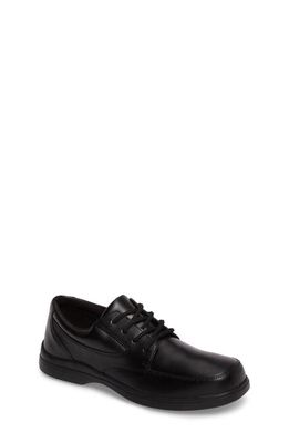 Hush Puppies Ty Dress Shoe in Black Leather